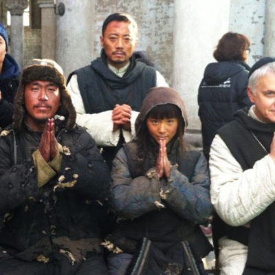 Working with Tim Robbins and Zhang Hanyu on 1942