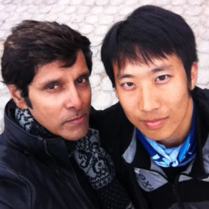 Indian Actor Vikram and Alfred